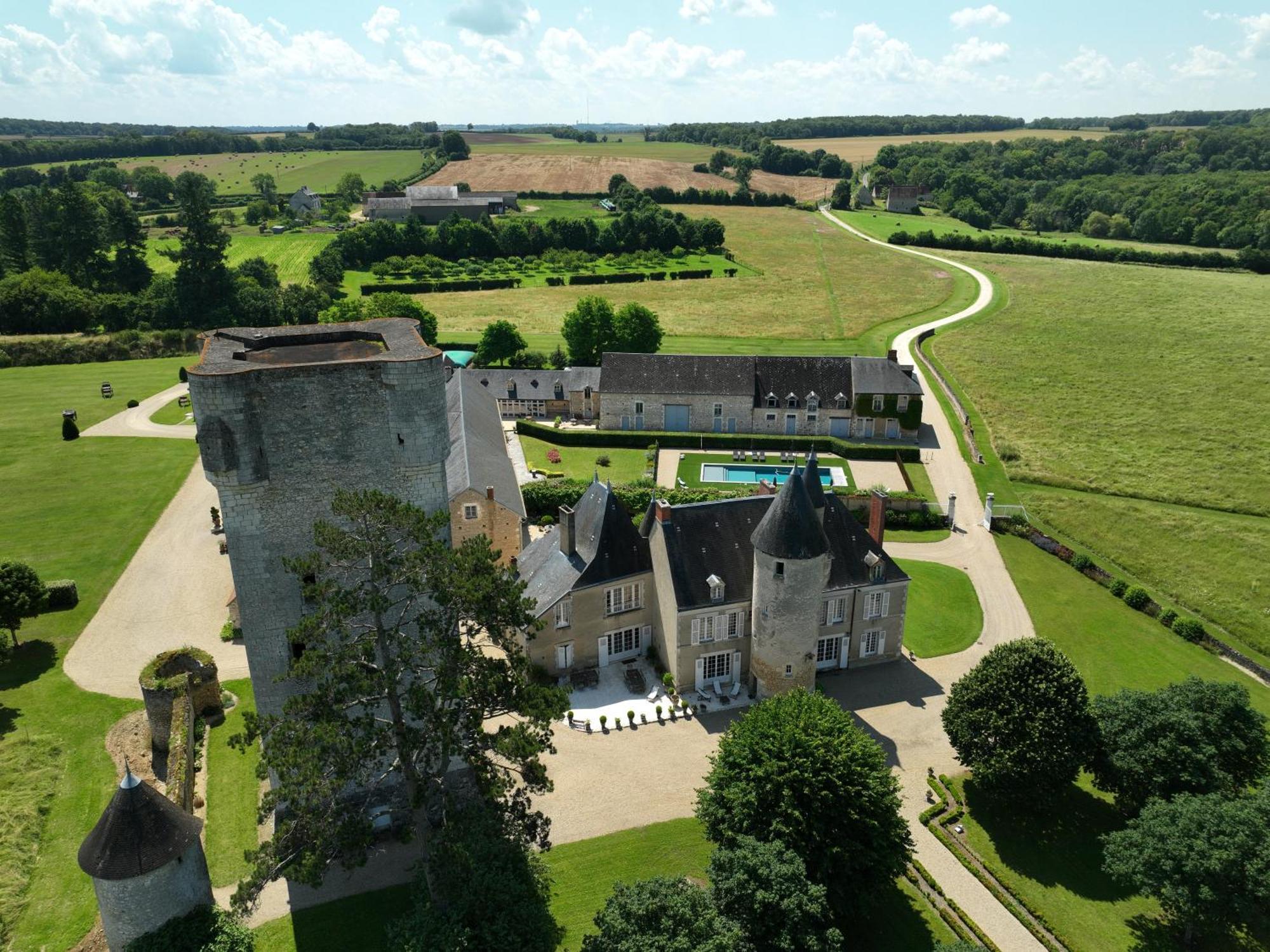 Chateau De Mazieres Tendu エクステリア 写真