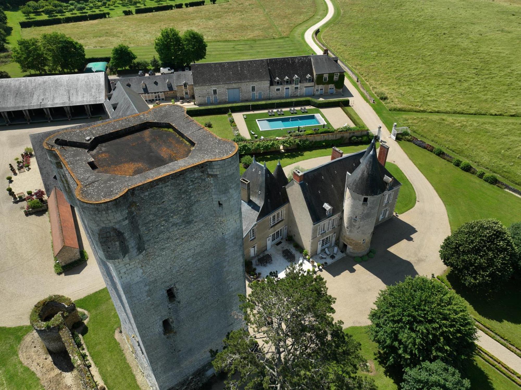 Chateau De Mazieres Tendu エクステリア 写真